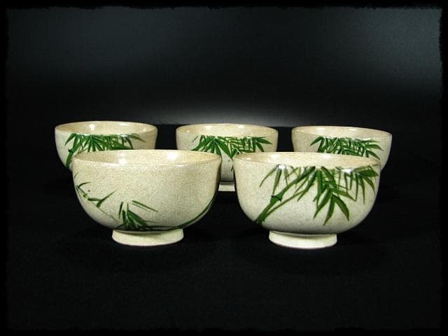 九谷 美山 茶器揃 茶器 c28