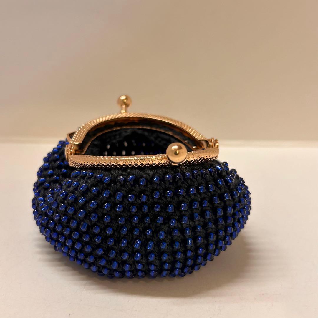 ビーズがま口ハンドメイド、4点セット