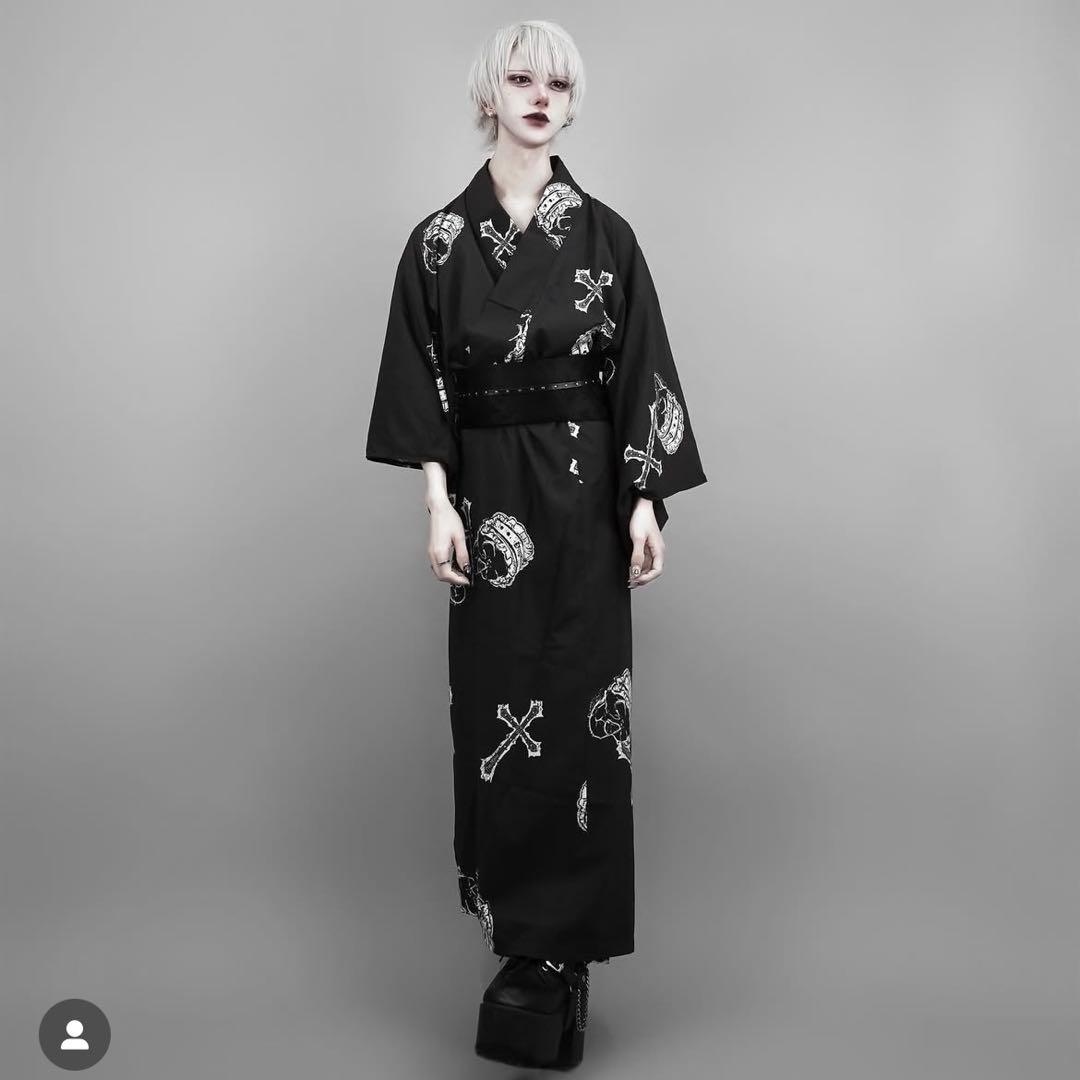 DimMoire ディムモア 浴衣 セット ブラック 黒