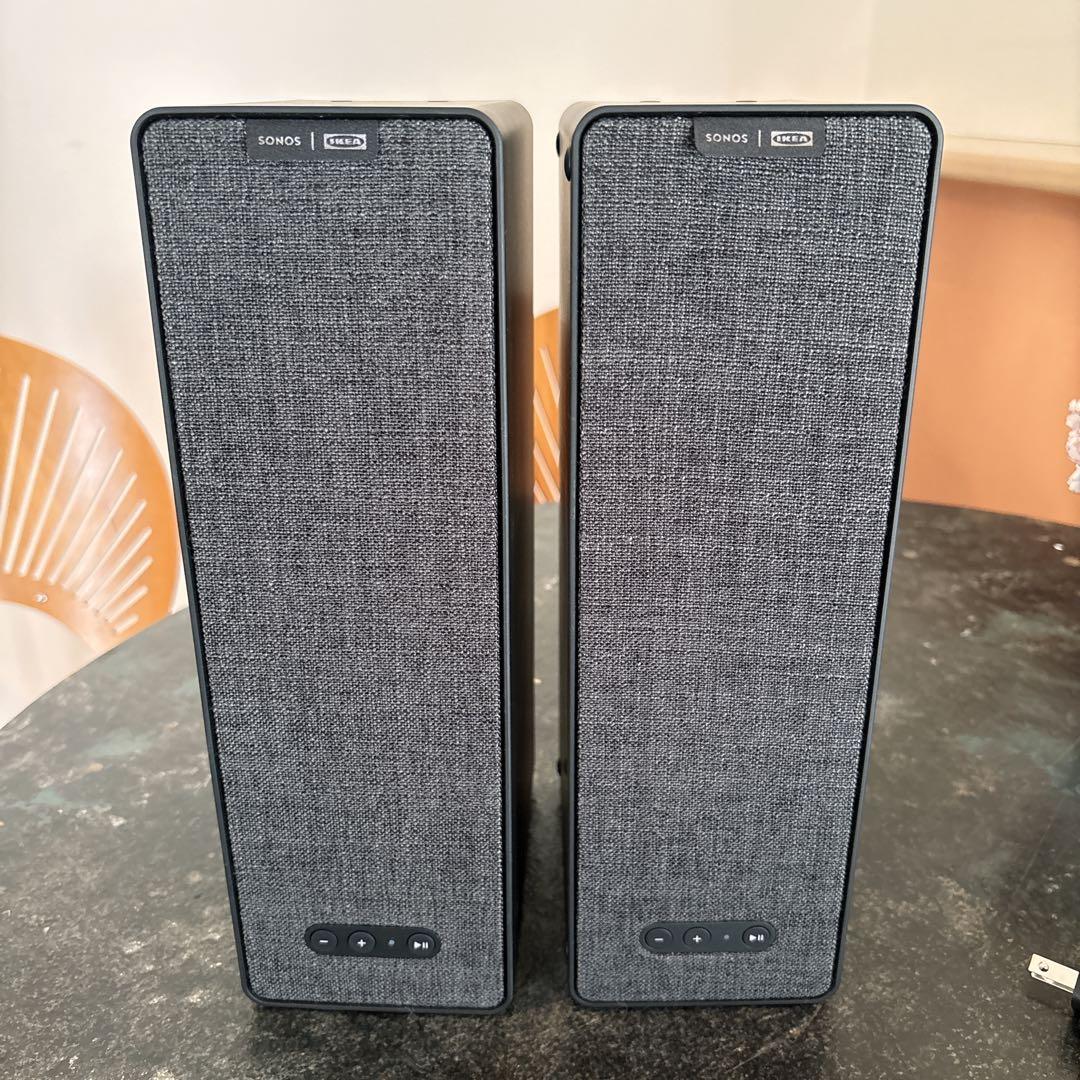 美品 Sonos×IKEAシンフォニクス　第二世代　Wi-Fiスピーカー 2個