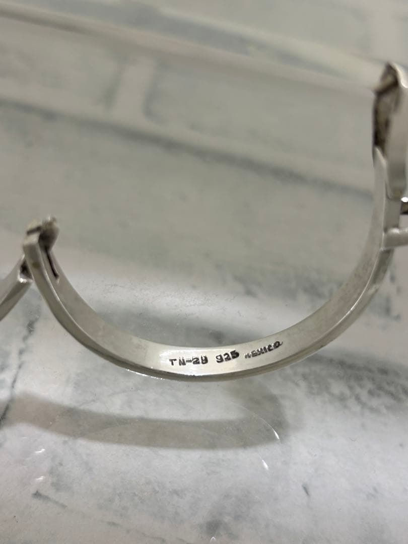 70s ヴィンテージ　メキシカンジュエリー　ベルト　バングル　タイガーアイ