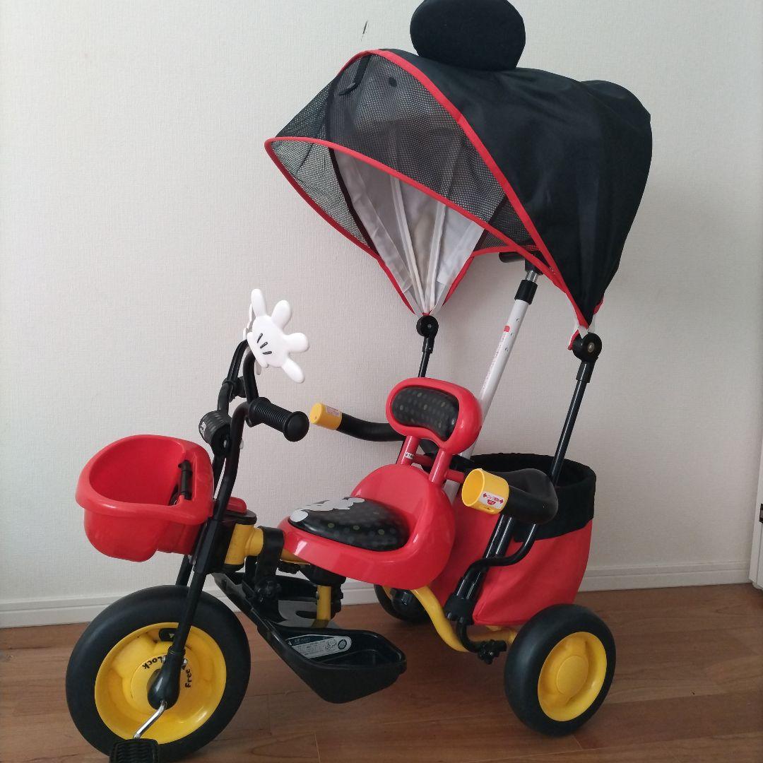 専用、、ミッキー三輪車　アイデス