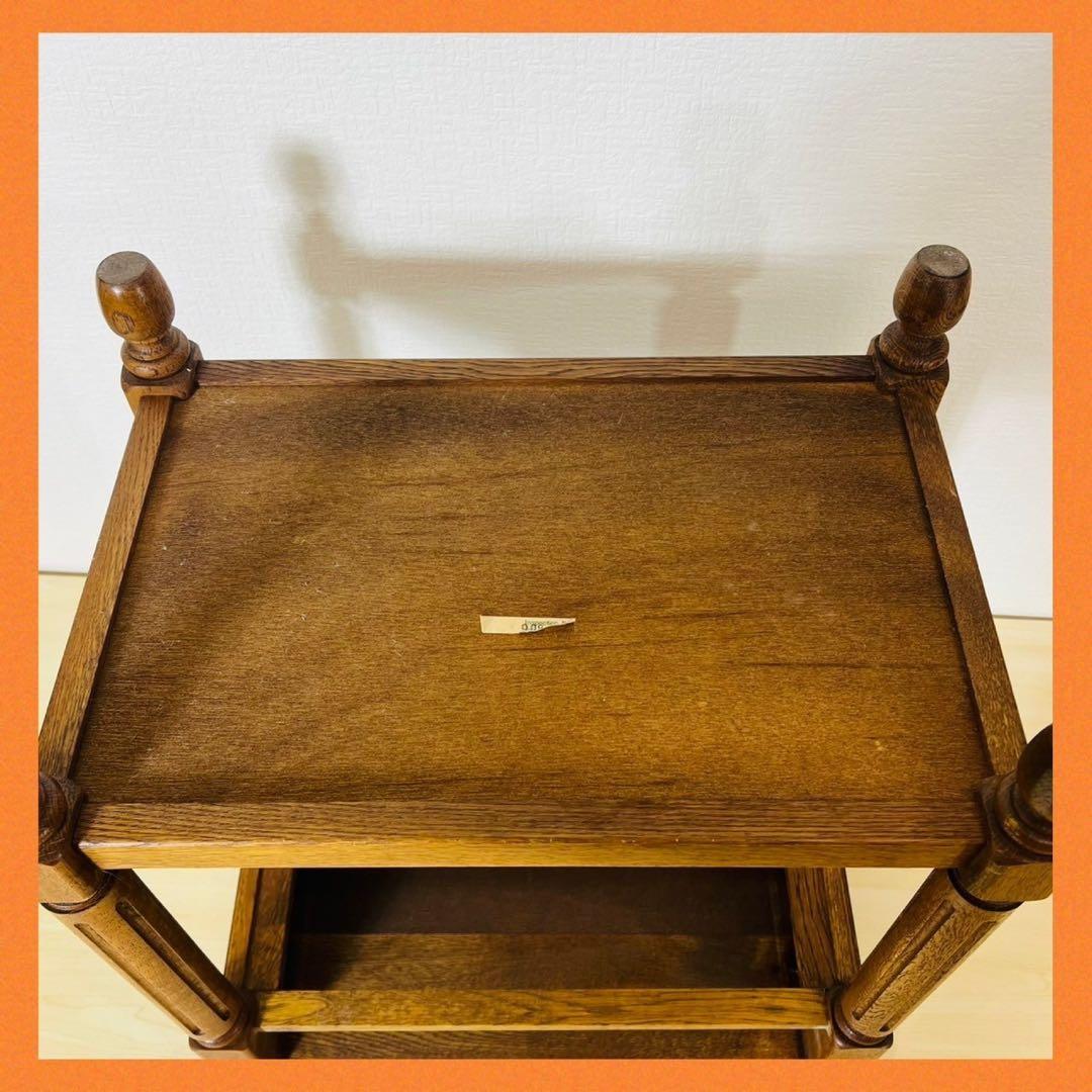 najico ナジコ サイドチェスト 電話台 花台 収納家具 引き出し オーク材