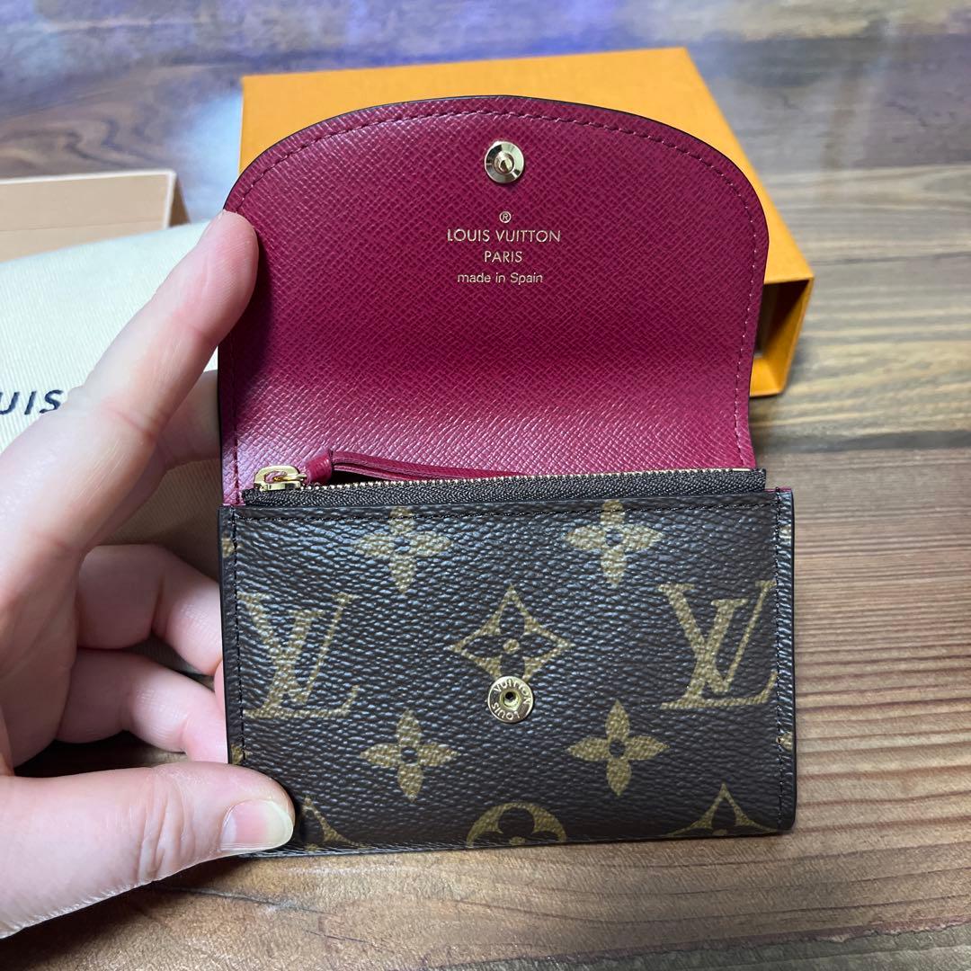 ★【美品】ルイヴィトン ポルトモネロザリ ケース