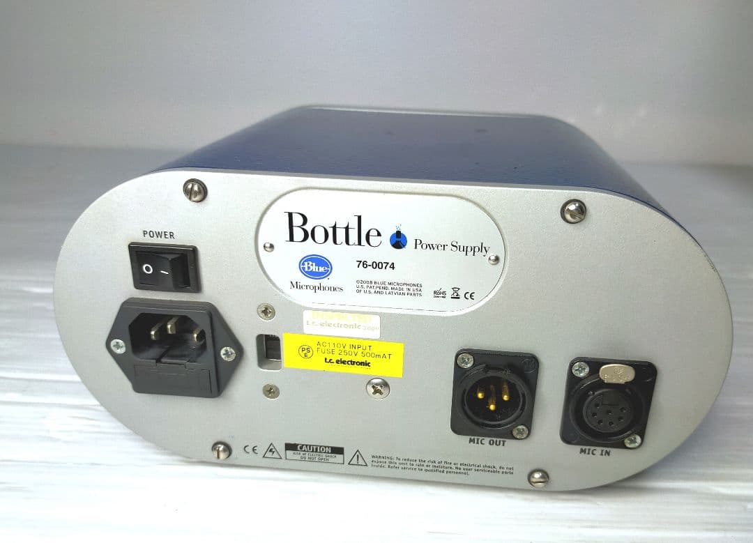 【希少・最高峰】Blue Bottle 真空管マイク 完動品 B6カプセル付