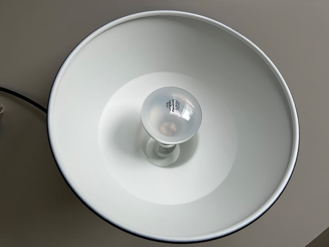 ワークショップランプ WORKSHOP LAMP黒M MADE BY HAND