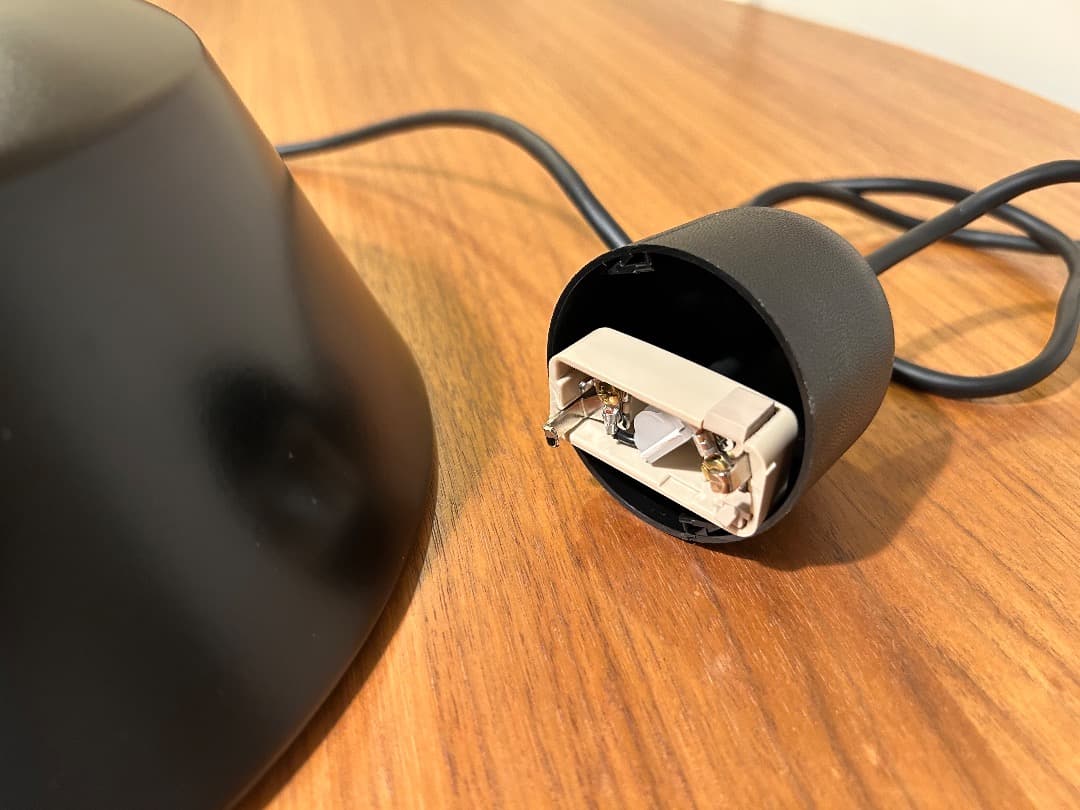 ワークショップランプ WORKSHOP LAMP黒M MADE BY HAND