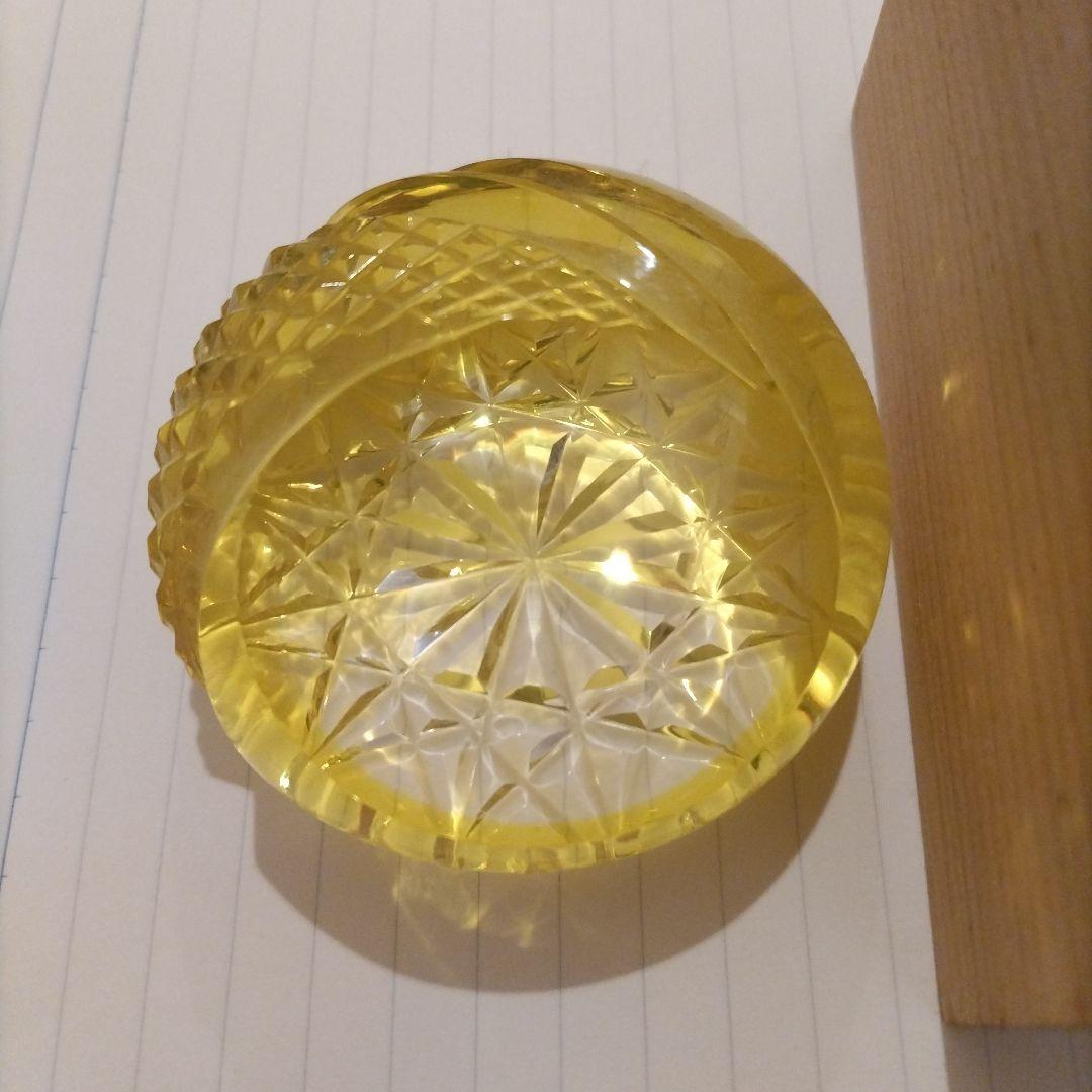 薩摩切子　ペーパーウエイト