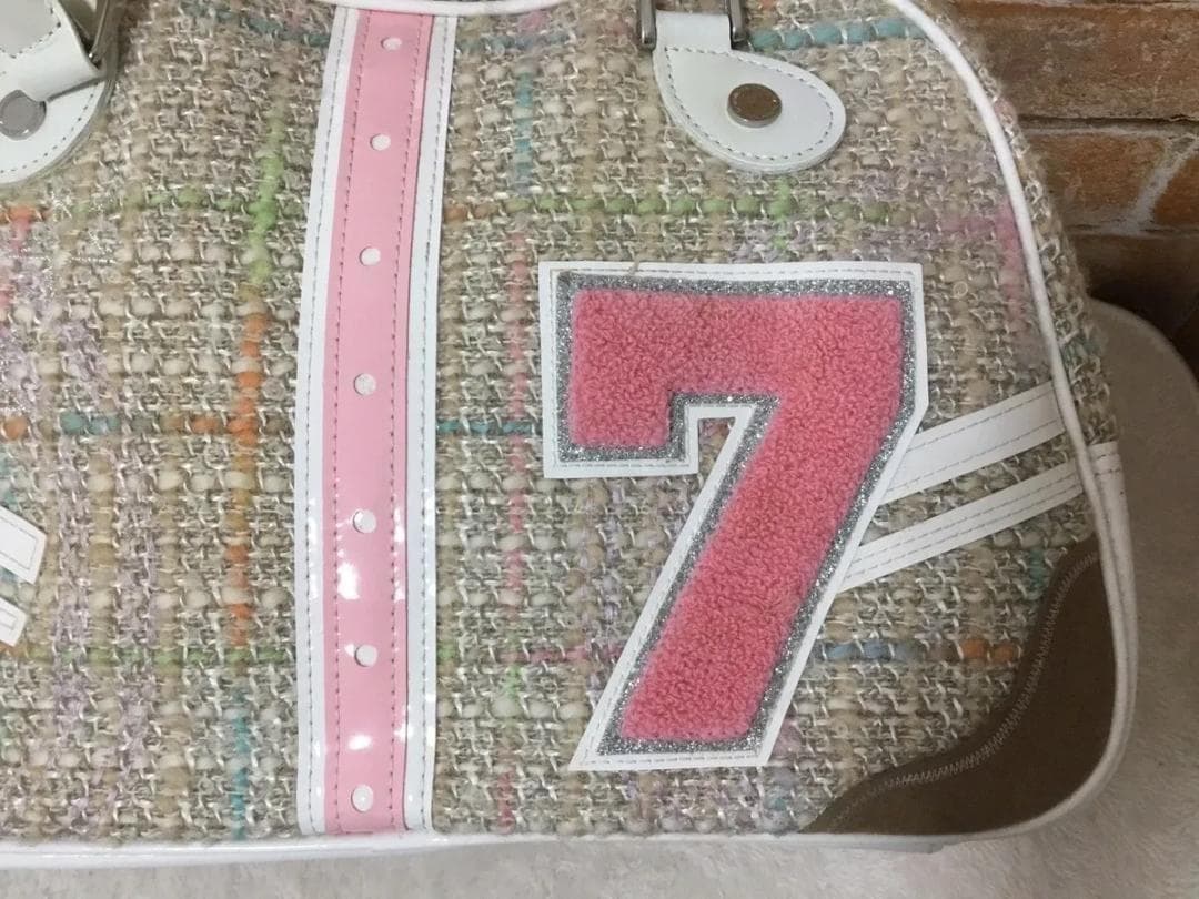 Y2K　サマンサタバサ × ニッキーヒルトン ツイード　バッグ