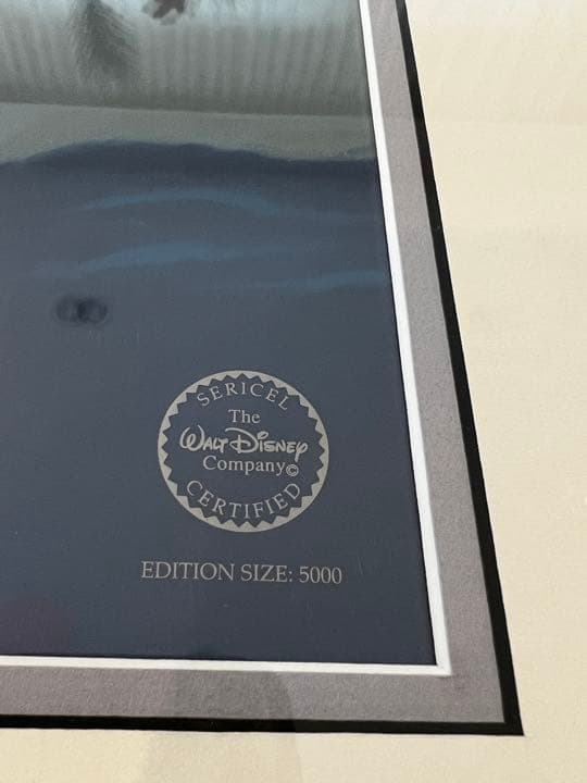 ウォルト・ディズニー　リトルマーメイド セリセル「He Loves me 」