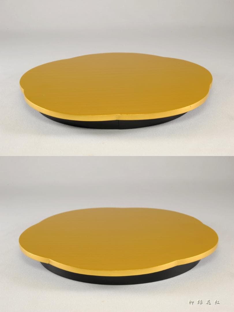 哲公房 五彩金釦 遊花盆 五 共箱 主宰 十二代中村宗哲 (弘子） 茶道具