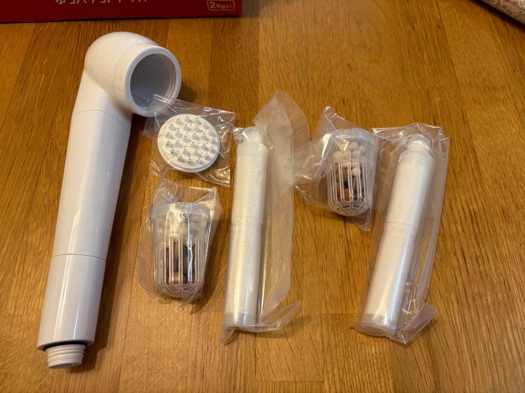 ガイアの水135 シャワーヘッド (テラヘルツ鉱石 入り専用カートリッジ付)