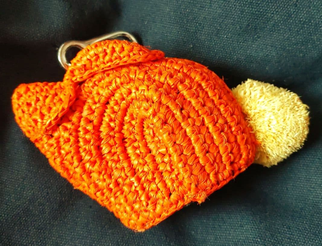 ★超美品★　ロエベ　ラビットケース　チャーム　ラフィア