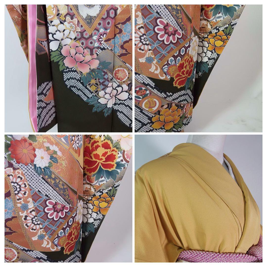 めぐみん　振袖フルセット　振袖　長襦袢　袋帯　帯揚げ　帯締め