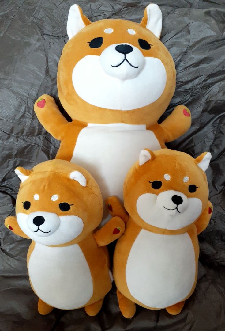 柴ずきん いちご３匹セット (バラ売り可)