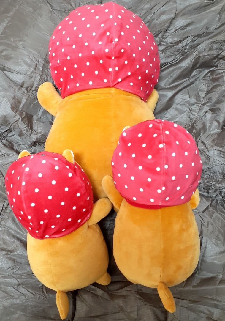 柴ずきん いちご３匹セット (バラ売り可)