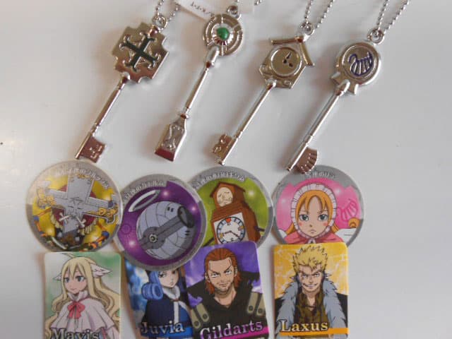 ♯Iyt13RT FAIRY TAIL 星霊の鍵 マスコット 10種