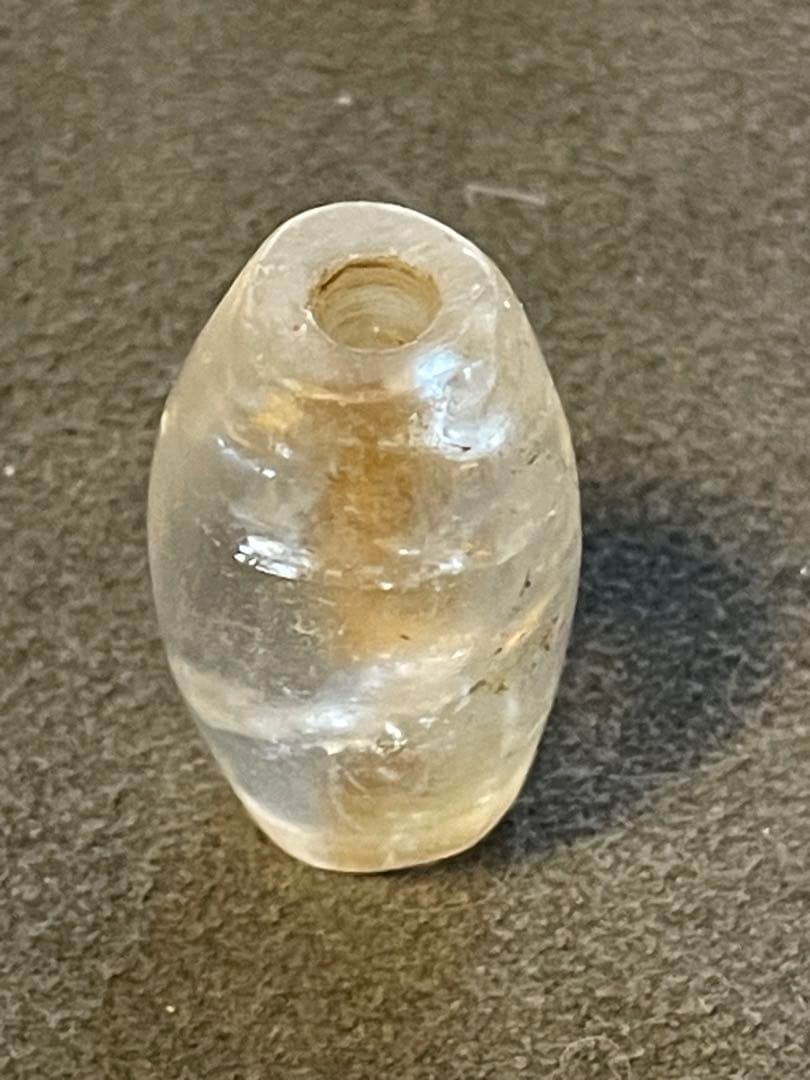 古墳時代　水晶棗玉（なつめたま）