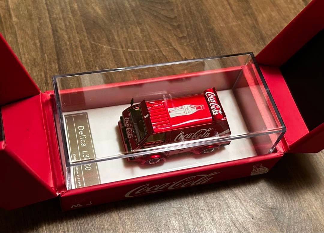 1/64 MJ MODEL 三菱 デリカ コカ・コーラ バン CocaCola