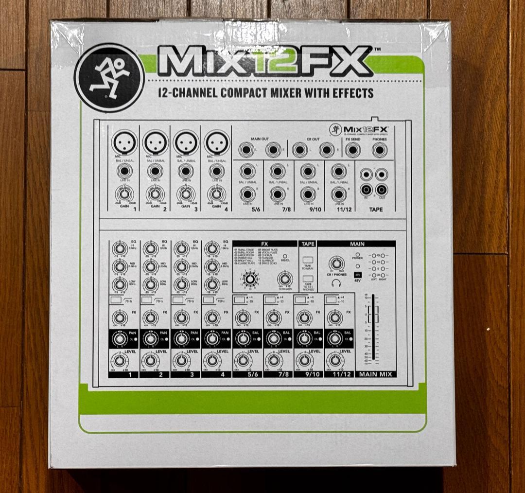 配信機器・PA機器・レコーディング機器 Mackie Mix12FX