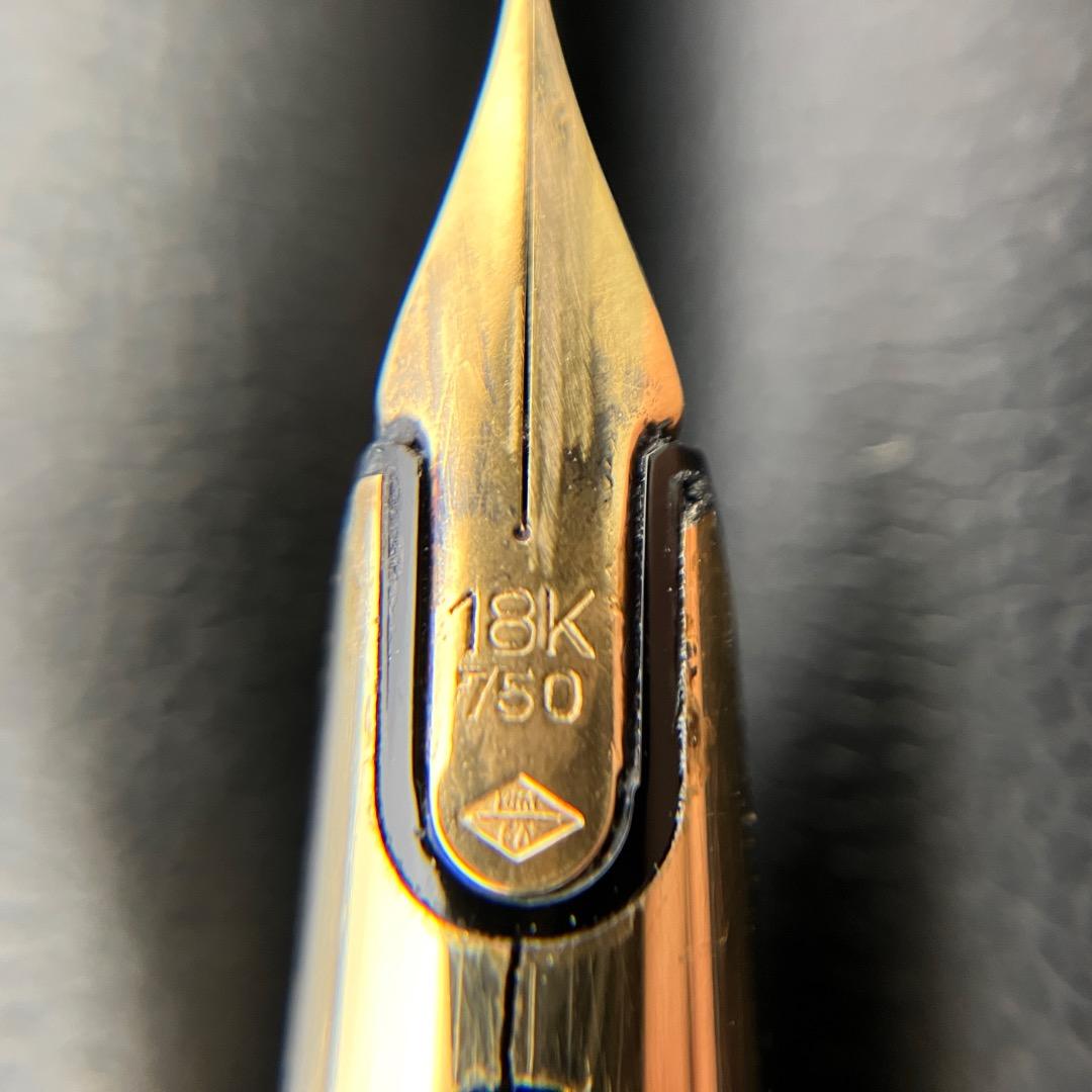 18K 750 WATERMAN ウォーターマン PLAQUE ORG 万年筆