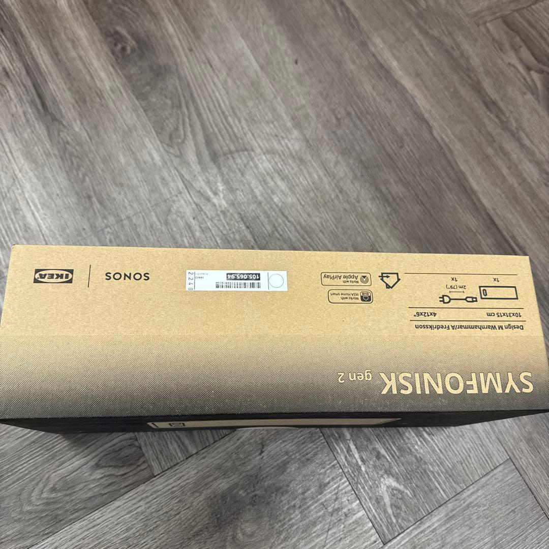 SYMFONISK シンフォニスク ブックシェルフ型WiFiスピーカー