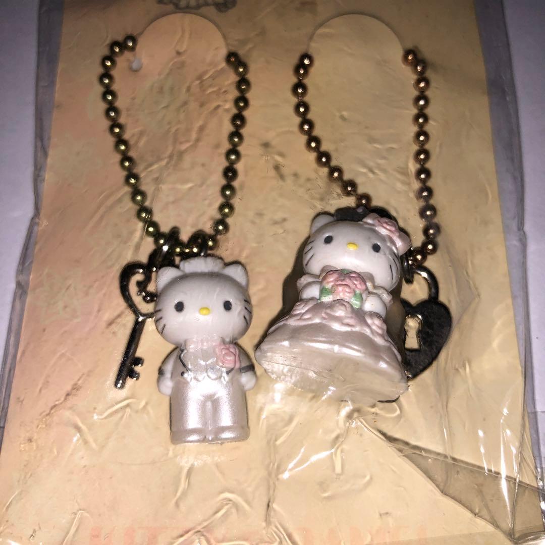 た*ぽ様 ハローキティ＆ディアダニエルウェディングペアキーホルダー　2002
