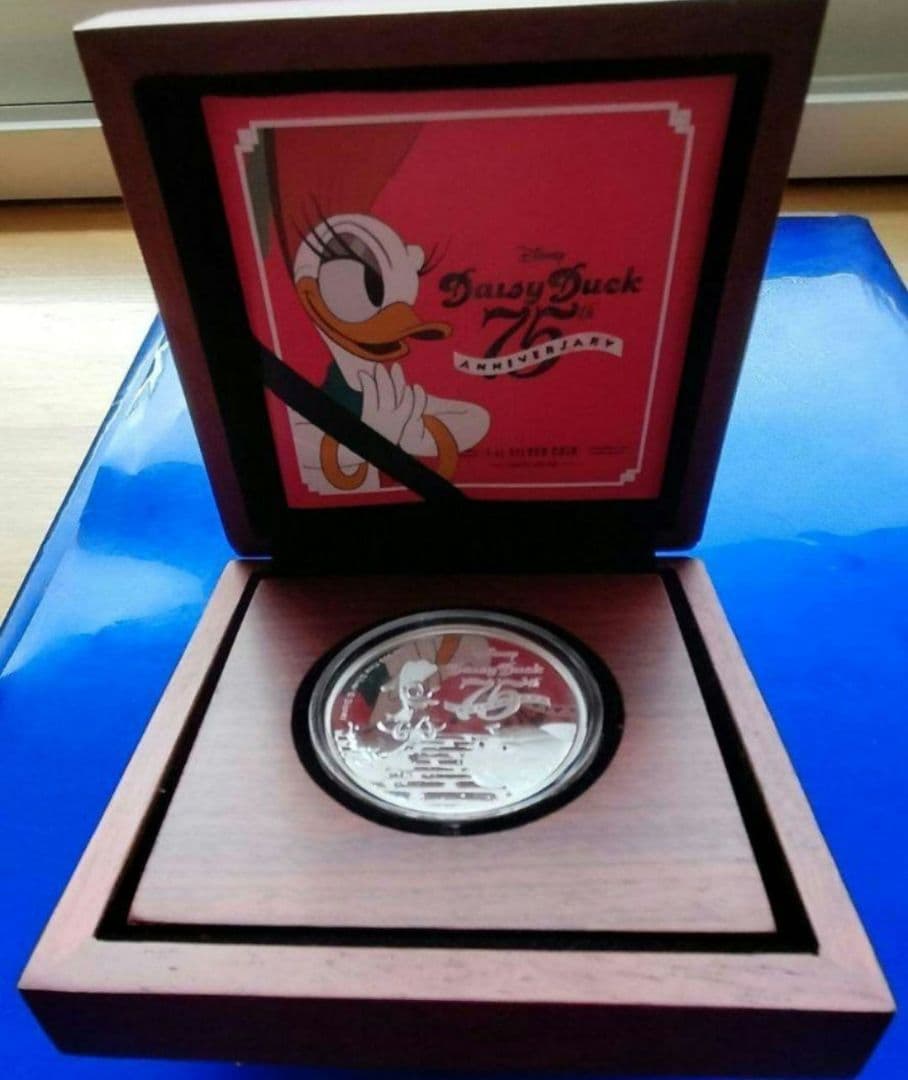 デイジーダック75周年記念銀貨（2015年ニウエ）