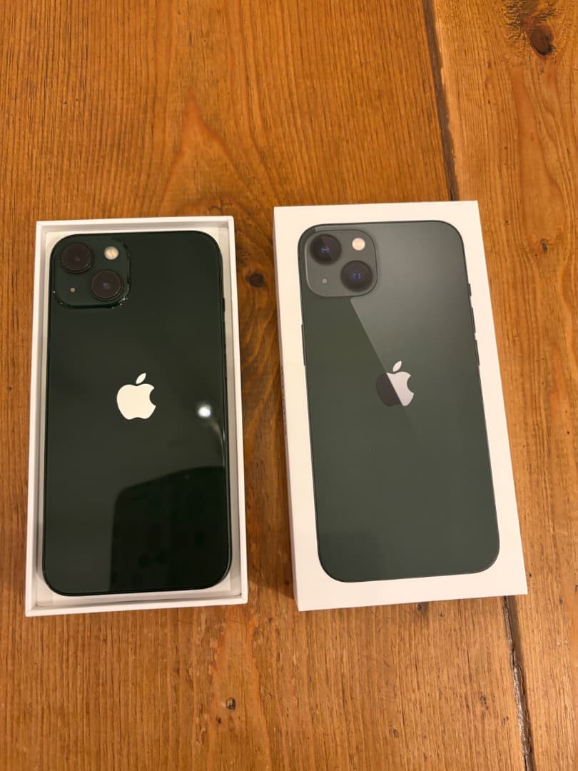 iphone13 128GB SIMフリー　グリーン