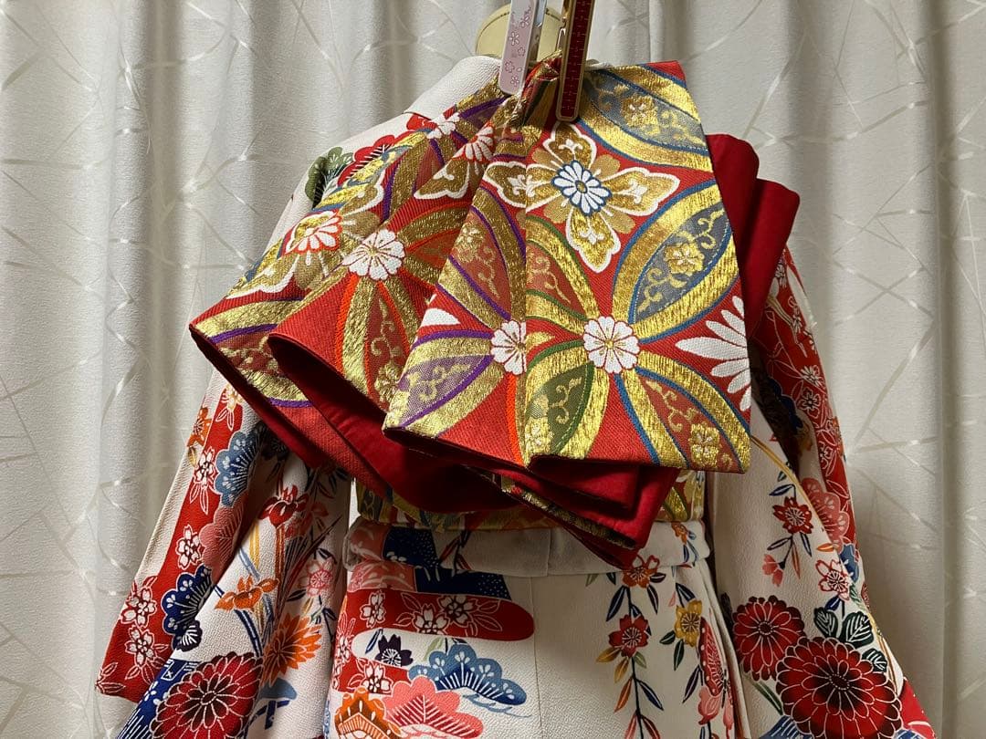 大特価SALE中★振袖セット【7点】可愛い白色振袖★成人式★披露宴等