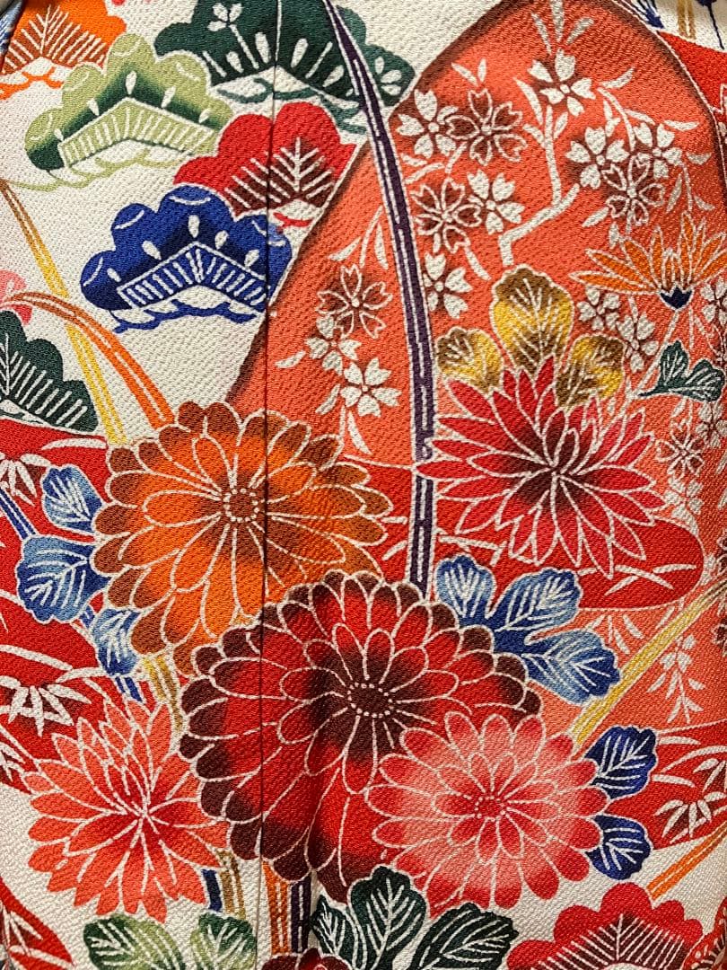 大特価SALE中★振袖セット【7点】可愛い白色振袖★成人式★披露宴等