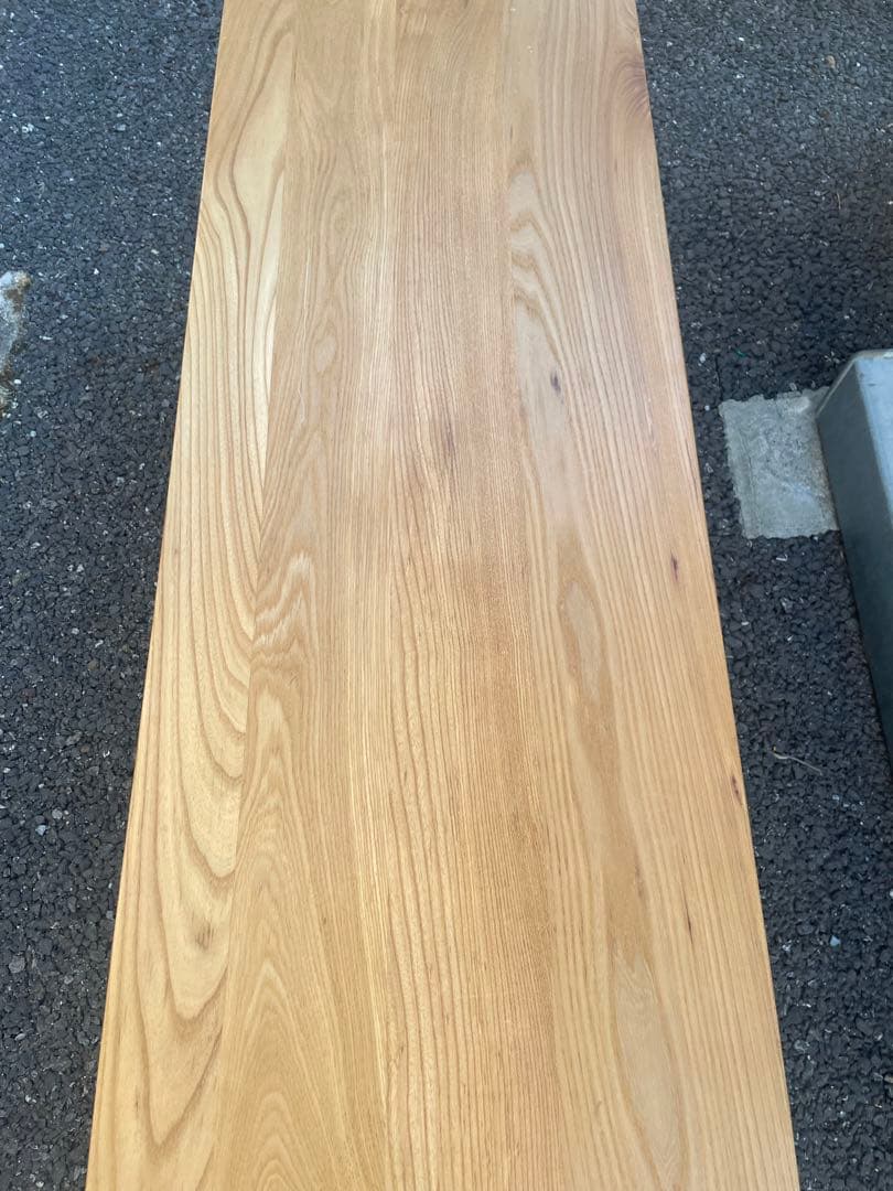 無垢オーク材ベンチ　椅子　ダイニング　テーブル