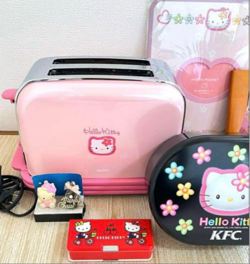 【希少】平成レトロ キティちゃん 野いちご かごケース カオハナ まとめセット