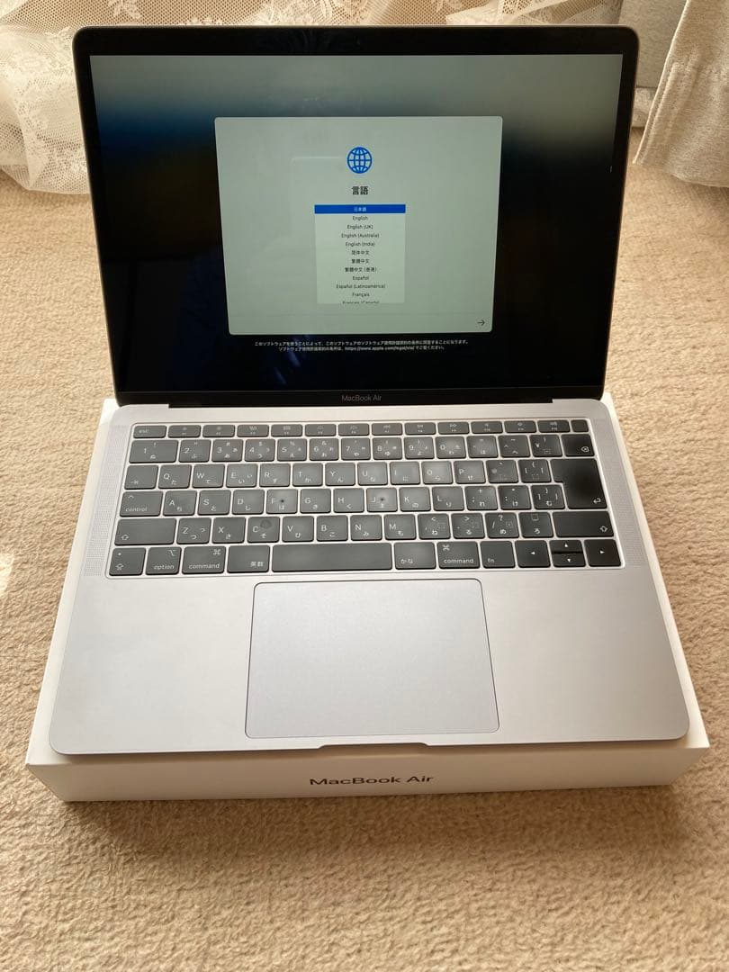 MacBook Air (Retina,13インチ,2018)/MRE82J/A