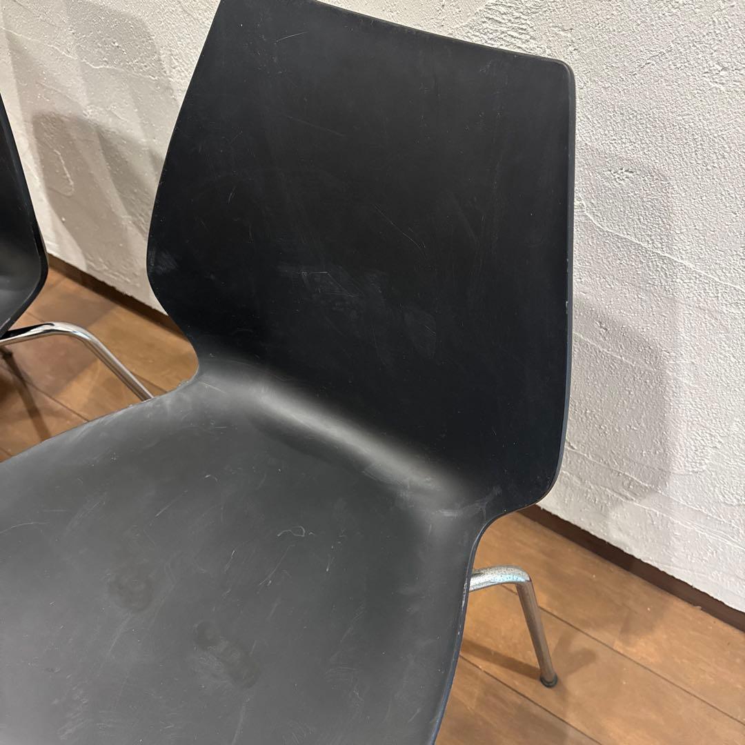 Kartell マウイチェア ブラック 2脚