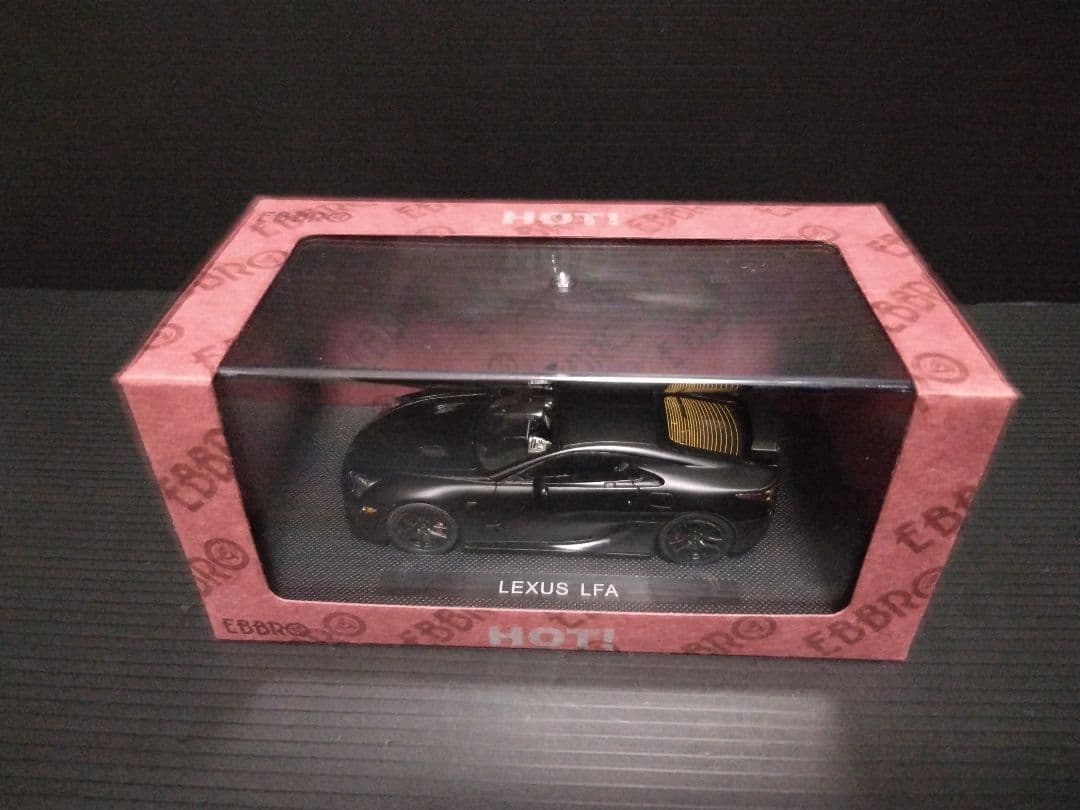 残10日出品 エブロ レクサス LFA F.BLACK