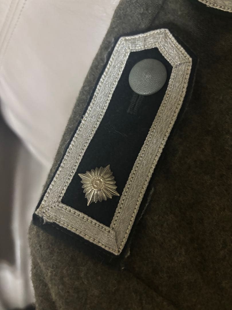 ドイツ軍　m36 エリカクラブ製　徽章シュミット製　さらに実物ボタン