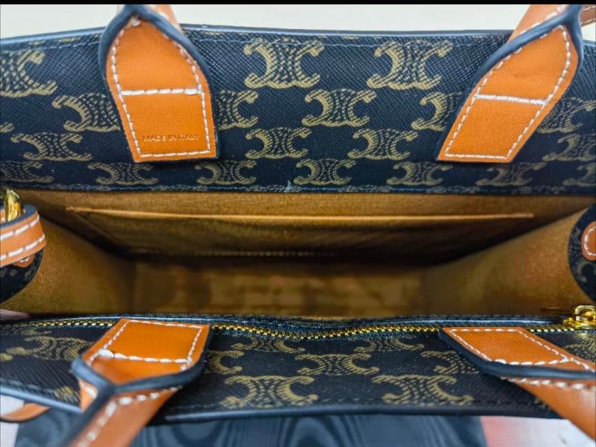 CELINE スモールキャンバス バーティカルカバ【袋付き】