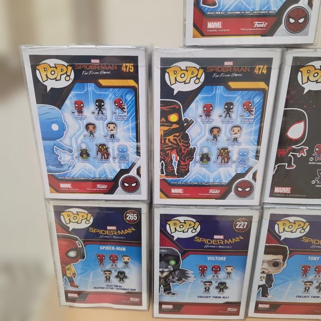 funko pop スパイダーマン フィギュアセット 9体