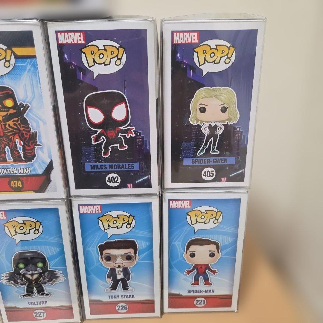 funko pop スパイダーマン フィギュアセット 9体