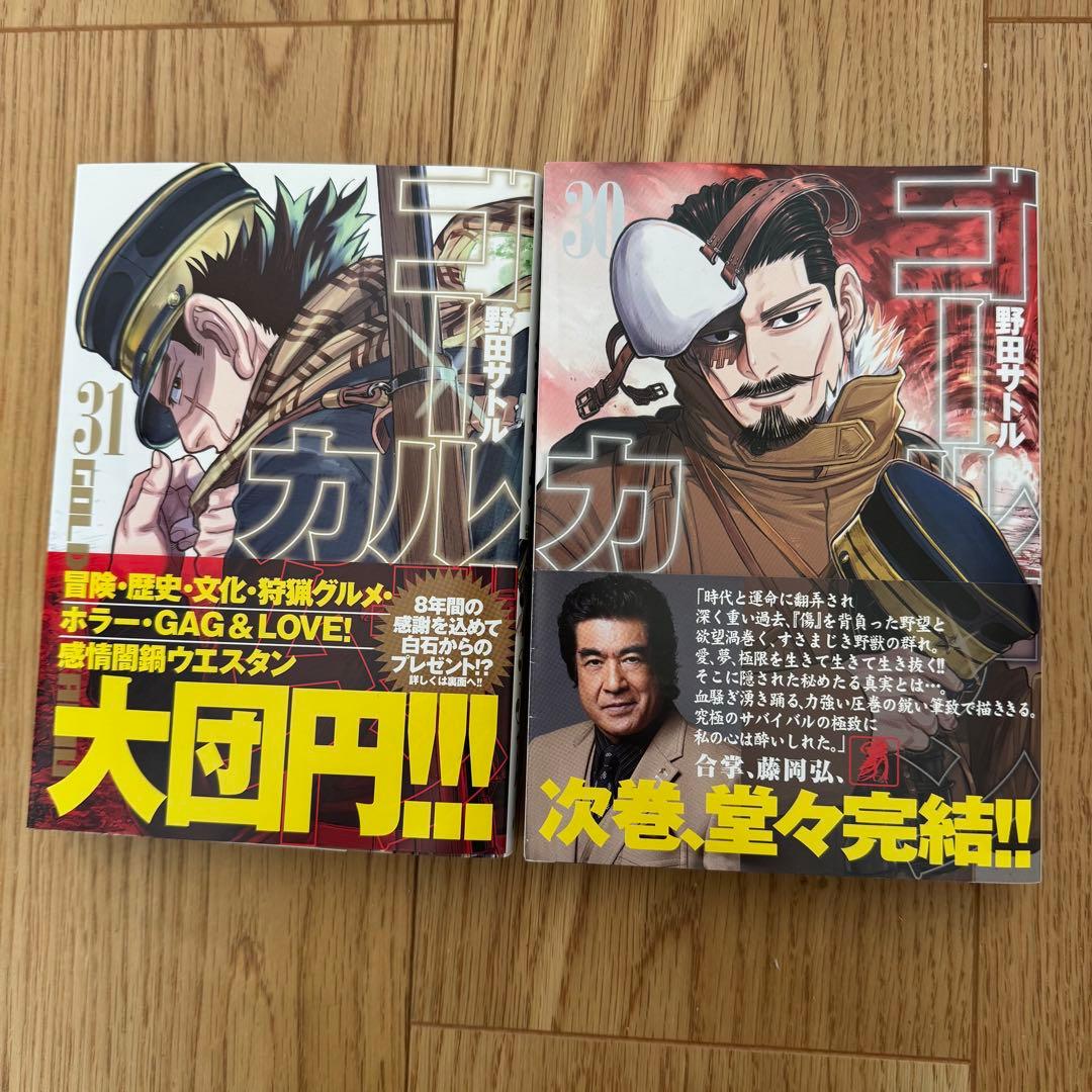 ゴールデンカムイ 全31巻セット 美品 帯付き