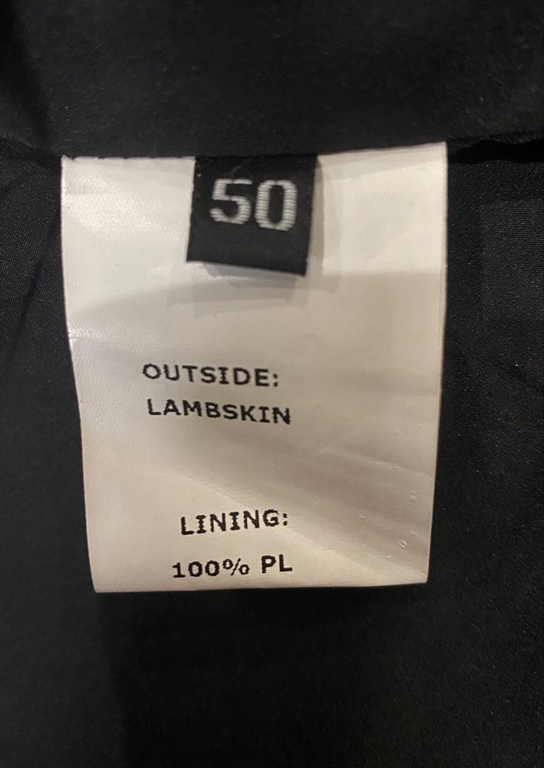 エンメティ シングルライダース H UOMO アッカ ウォモ NERO/ブラック