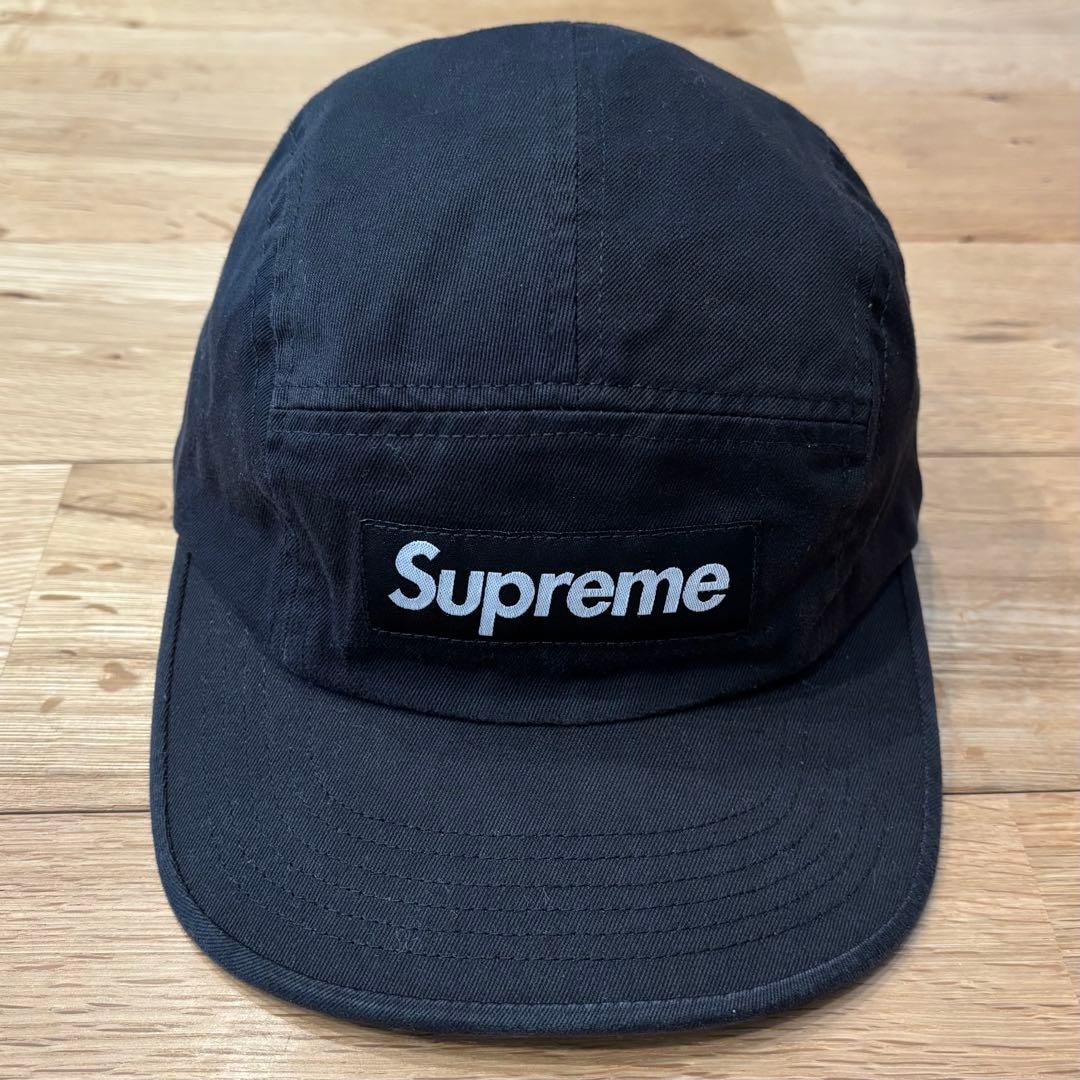 帽子 Supreme Washed Chino Twill Camp Cap 24FW