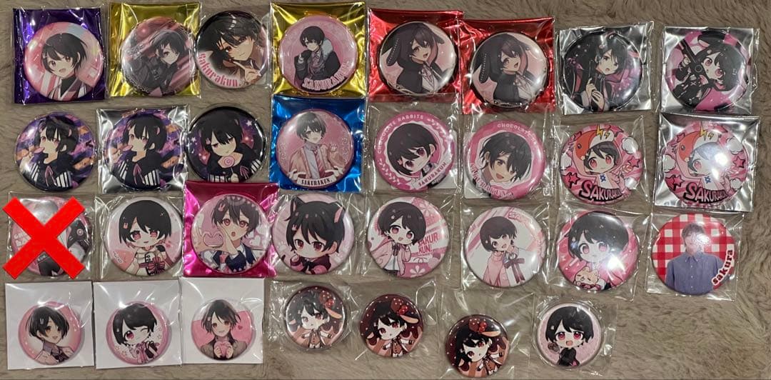 ちょこらび　さくらくん　100点以上まとめ売り　バラ売り可　サイン、メッセ有り