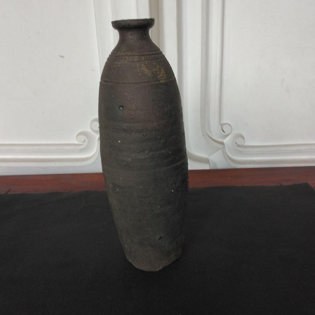 壺屋焼　焼き締め　鬼の腕　徳利