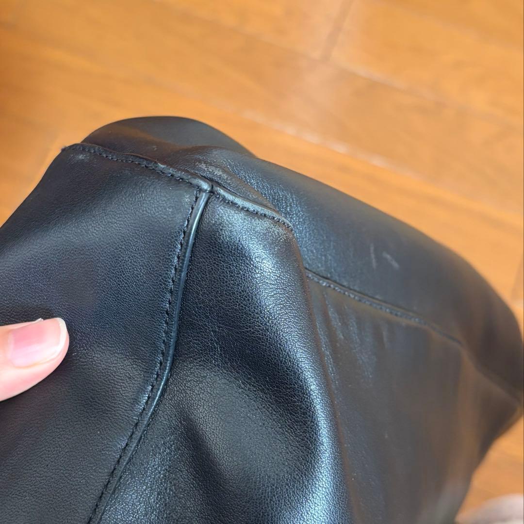 【美品✨️完売品】agnes b アニエスベー トートバッグ 2way ブラック