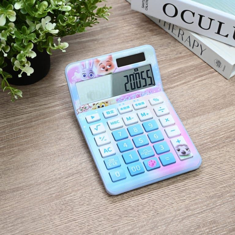 【台湾セブン限定品】Zootopia2 電卓＆エコバッグ2点セット海外動物方城市