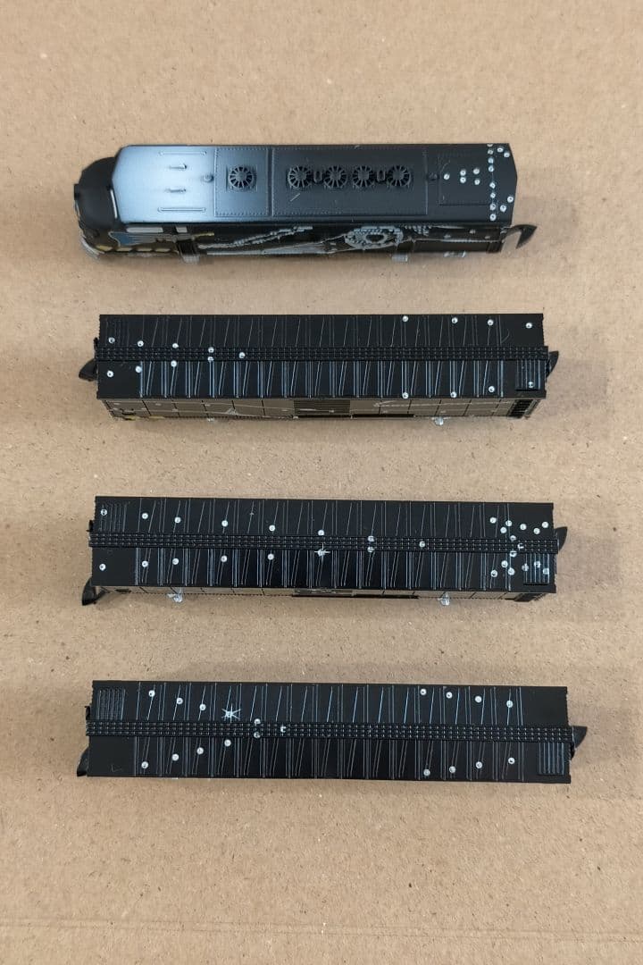 メルクリン　STARKLIGHT EXPRESS Zゲージ 4両セット