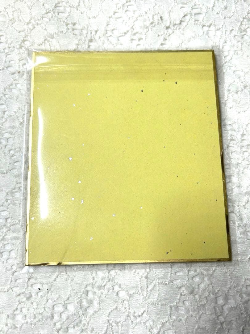 白石杏 色紙・缶バッジ セット