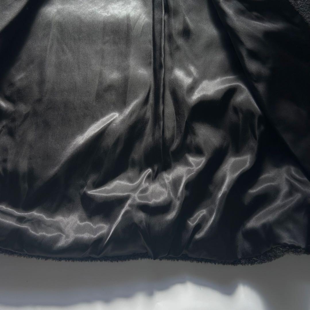 マックスマーラ　白タグ　アルパカ　シャギーコート　ボア　ロングコート